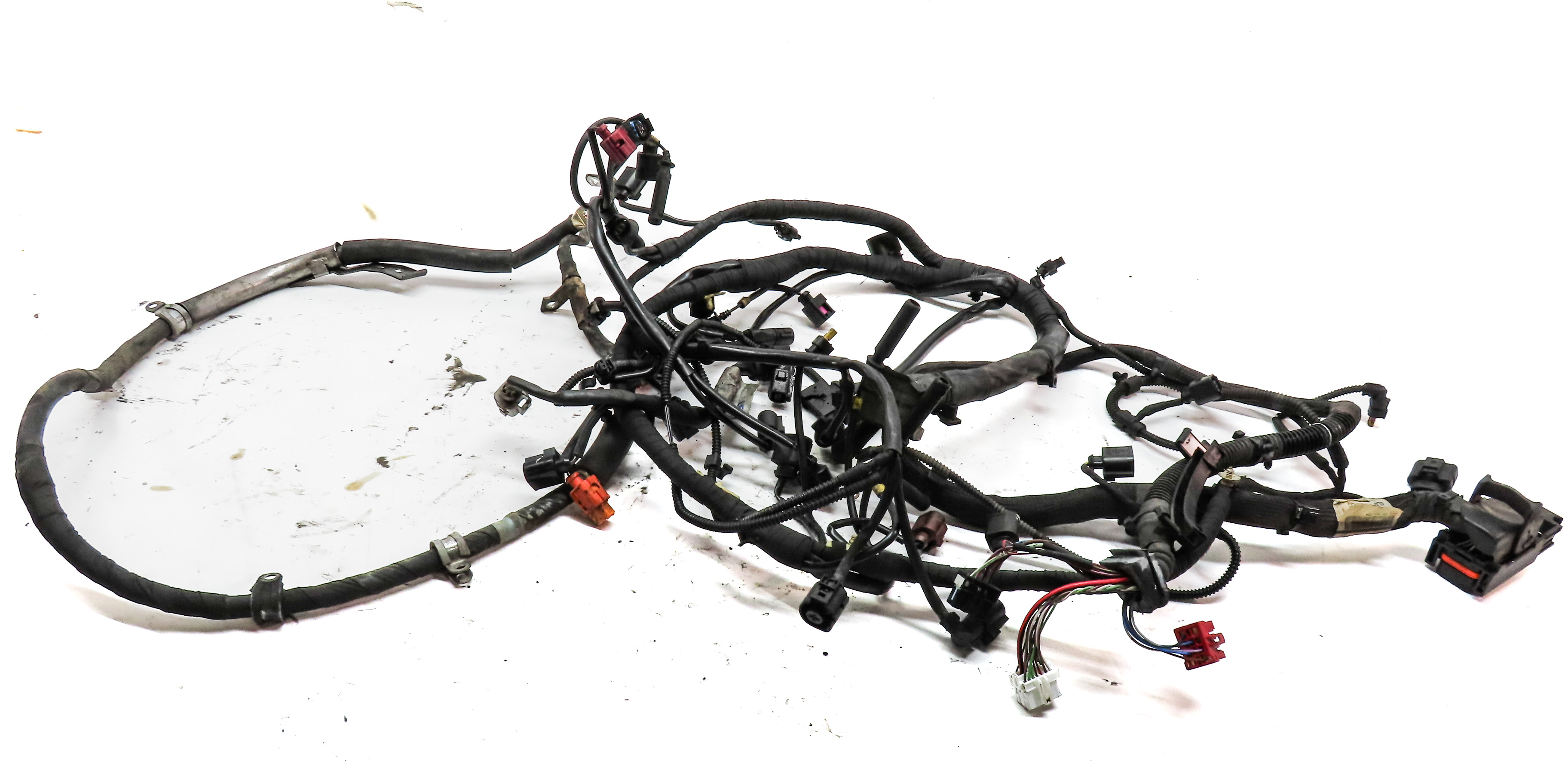 2014 AUDI Q7 (4L) 3.0L DIESEL (CNRB) ENGINE MOTOR WIRE WIRING HARNESS LOOM — exact item pictured